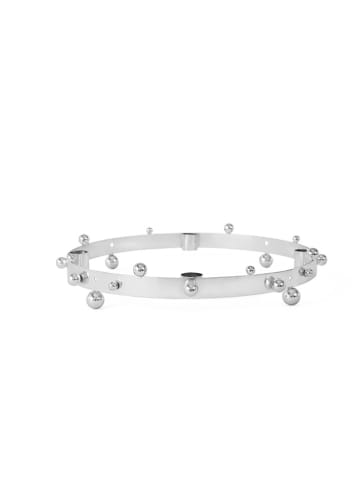OYOY living design Adventskranz in Silber - Ø 33 cm