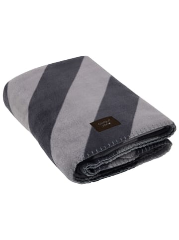 OYOY zoo Hundedecke "Kaya" in Grau - (L)205 x (B)180 cm