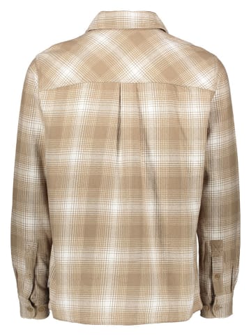 ONLY & SONS Hemd in Beige/ Weiß