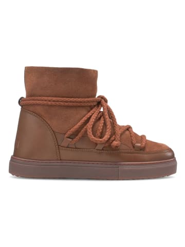 INUIKII Leder-Winterboots "Classic" in Braun