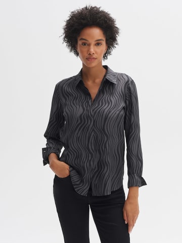 OPUS Blouse antraciet