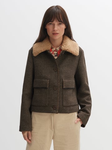 OPUS Blousejas bruin