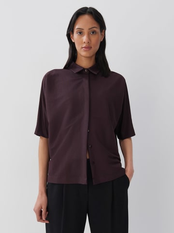 Someday Blouse auberginekleurig