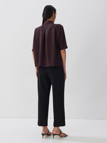 Someday Blouse auberginekleurig