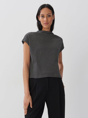 Someday Sweatshirt in Schwarz/ Weiß