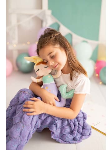 Crochetts 2-częściowy zestaw "Doll Luna" w kolorze fioletowym