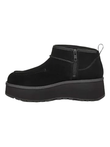 UGG Leder-Boots "Cityfunc Ultra Mini" in Schwarz