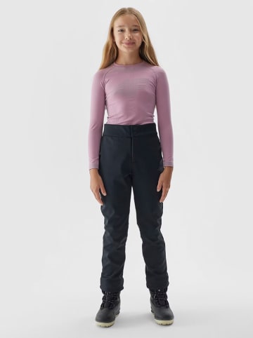 4F Ski-/snowboardbroek zwart