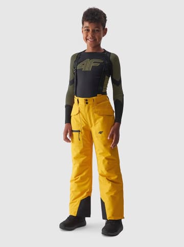 4F Ski-/ Snowboardhose in Gelb