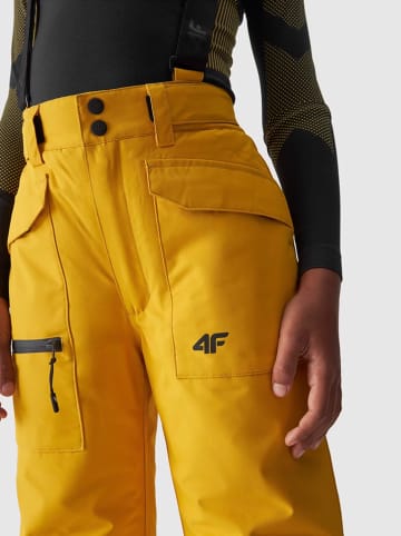 4F Ski-/snowboardbroek geel