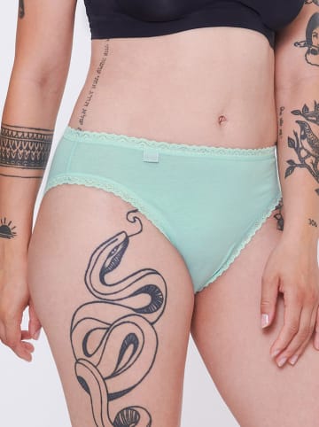 Sloggi 3-delige set: slips turquoise/oranje