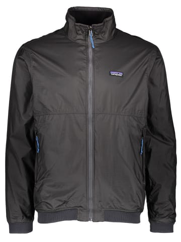 Patagonia Wende-Fleecejacke in Schwarz/ Anthrazit