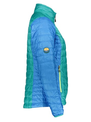 Patagonia Kurtka pikowana w kolorze turkusowo-pomarańczowym