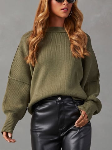 LA Angels Pullover in Oliv