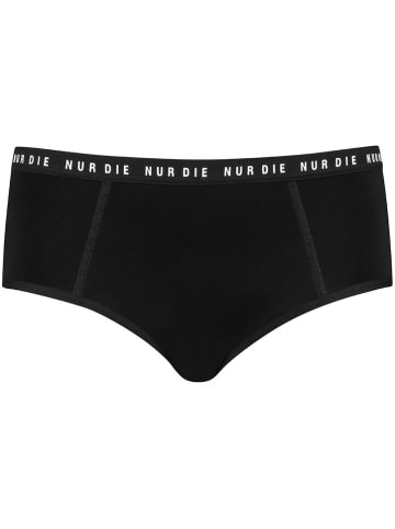 Nur Die Pełne figi menstruacyjne w kolorze czarnym