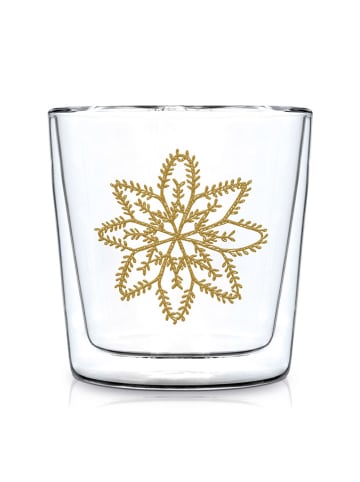 ppd Doppelwandiges Glas "Atelier Cristal" in Gold - 300 ml