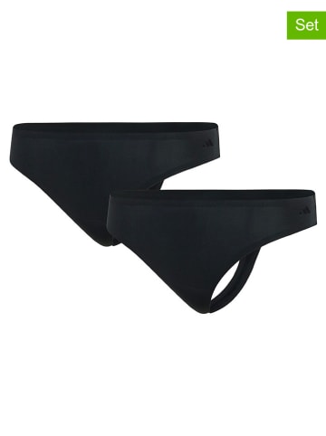 adidas 2er-Set: Strings in Schwarz