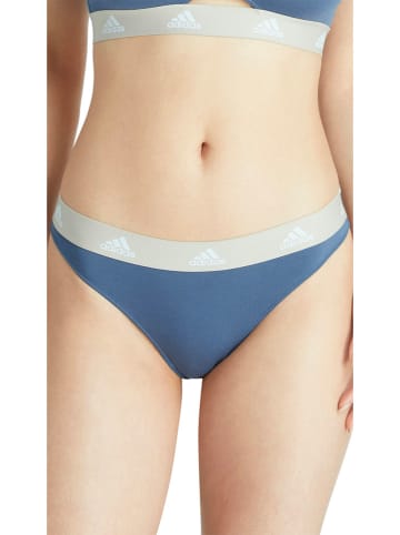 adidas 3-delige set: strings blauw/grijs/zwart