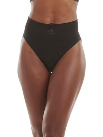 adidas Figi high waist (2 pary) w kolorze czarnym