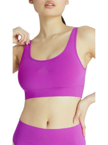 adidas Top w kolorze fioletowym