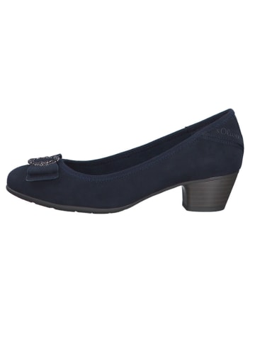 s.Oliver Pumps donkerblauw