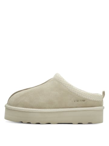 s.Oliver Leren enkelboots beige