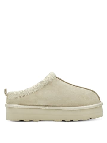 s.Oliver Leren enkelboots beige