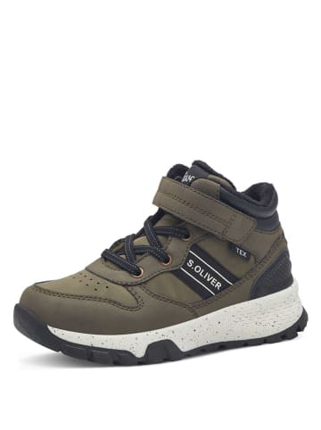 s.Oliver Sneakersy w kolorze khaki