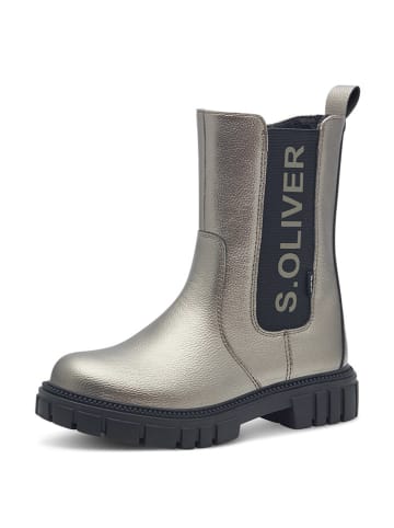 s.Oliver Boots zilverkleurig
