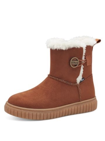 s.Oliver Winterboots lichtbruin
