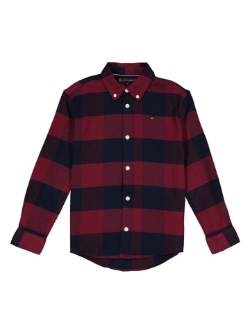 Tommy Hilfiger Koszula w kolorze czerwono-czarnym