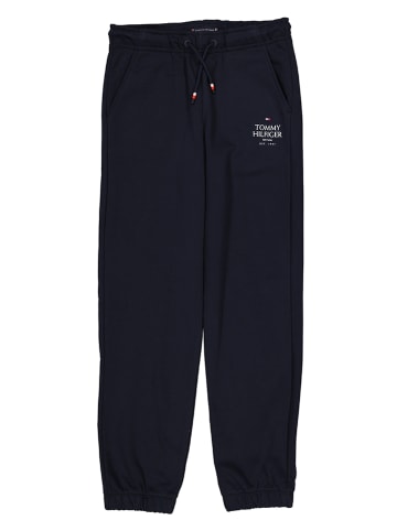 Tommy Hilfiger Spodnie dresowe w kolorze granatowym