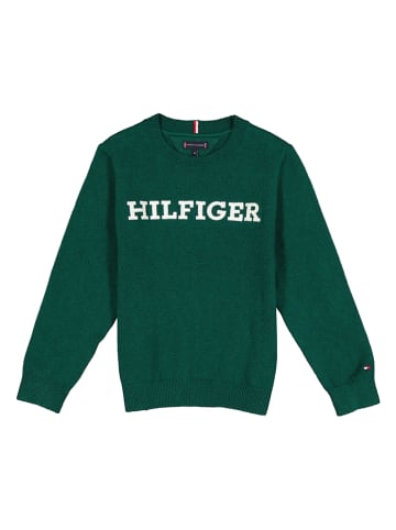 Tommy Hilfiger Sweter w kolorze zielonym