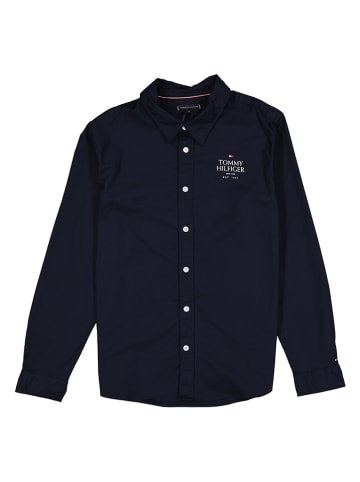 Tommy Hilfiger Hemd - Regular fit - in Schwarz