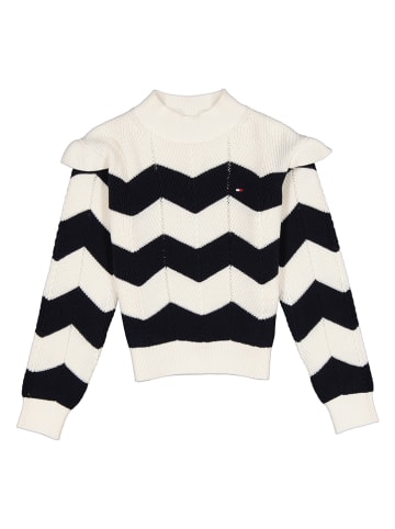 Tommy Hilfiger Sweter w kolorze czarno-białym