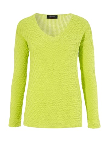 Aniston Pullover in Hellgrün
