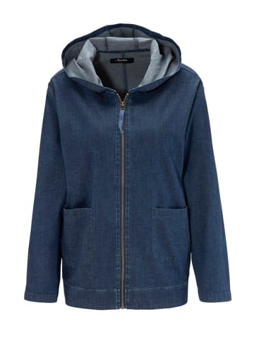 Aniston Jeansjacke in Dunkelblau