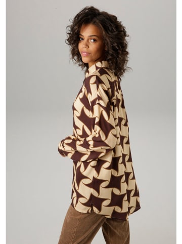 Aniston Blouse beige/bruin