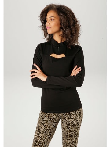 Aniston Bluse in Schwarz