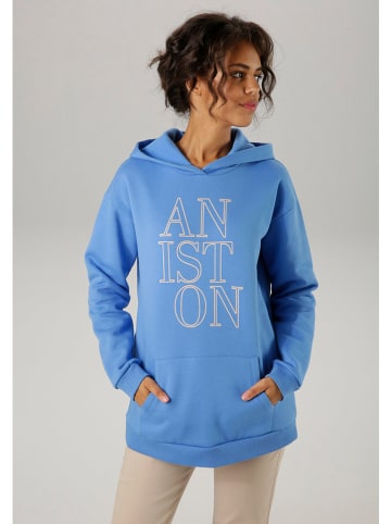 Aniston Hoodie lichtblauw