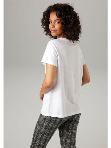 Aniston Shirt in Weiß