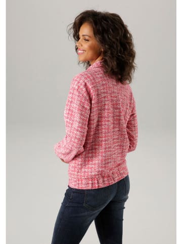 Aniston Sweatjacke in Pink