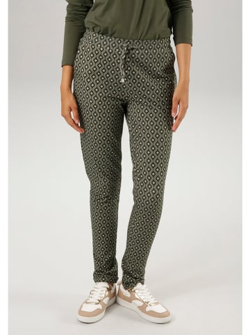 Aniston Spodnie w kolorze khaki