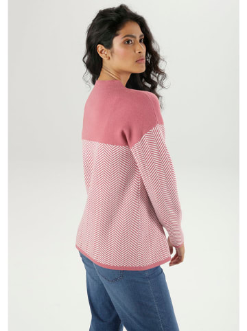 Aniston Sweter w kolorze jasnoróżowym
