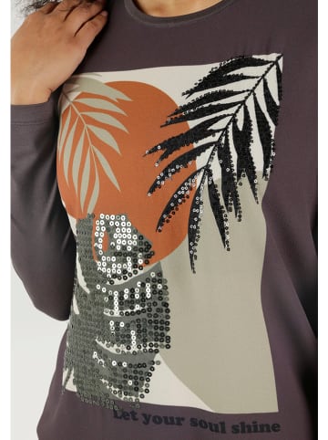 Aniston Longsleeve in Grau