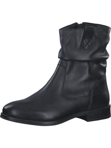 s.Oliver Leren boots zwart