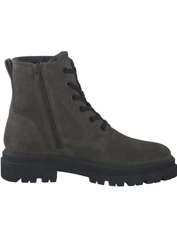 s.Oliver Leder-Boots in Khaki