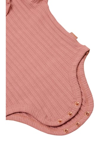 Noppies Body dzianinowe "Fechain" w kolorze jasnoróżowym