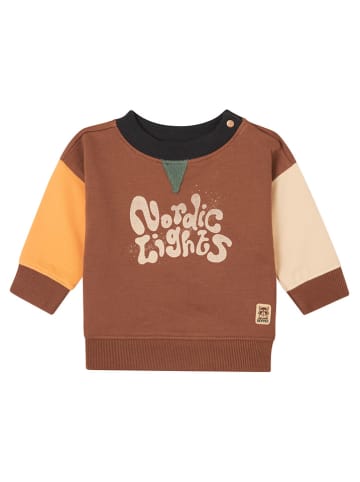Noppies Sweatshirt "Gomora" in Hellbraun