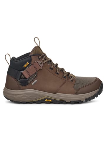 Teva Leder-Trekkingschuhe "Grandview" in Braun/ Khaki